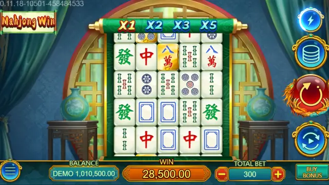 Mahjong Win Feature Game